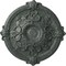 Ekena Millwork Hamilton Ceiling Medallion (Fits Canopies up to 3 3/4"), 17 3/8"OD x 1 3/4"P, Athenian Green Crackle CM17HAAGC - alternate 1